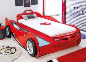 CARBED Кровать-машина Coupe с выдвижной кроватью Red 20.03.1306.00 в Покровске - pokrovsk.katalogmebeli.com | фото