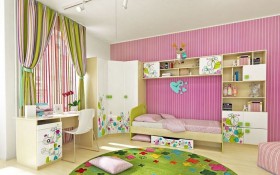 Детская комната Флёр (Белый/корпус Клен) в Покровске - pokrovsk.katalogmebeli.com | фото 4