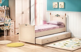 Кровать детская Балли 2-х уровневая (венге/белфорт) в Покровске - pokrovsk.katalogmebeli.com | фото 2