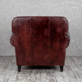 Кресло кожаное Элегант (Бордовый) в Покровске - pokrovsk.katalogmebeli.com | фото 5