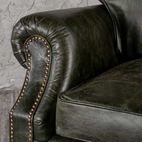 Кресло кожаное Лофт Аристократ (ширина 1070 мм) в Покровске - pokrovsk.katalogmebeli.com | фото 5
