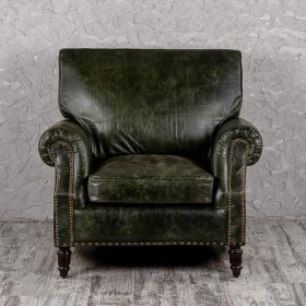 Кресло кожаное Лофт Аристократ (ширина 1070 мм) в Покровске - pokrovsk.katalogmebeli.com | фото 9