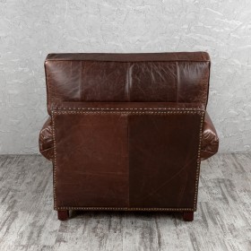 Кресло кожаное Лофт Аристократ (ширина 1100 мм) в Покровске - pokrovsk.katalogmebeli.com | фото 7