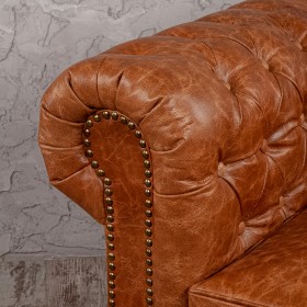 Кресло кожаное Лофт Честер (кожа буйвола) в Покровске - pokrovsk.katalogmebeli.com | фото 5