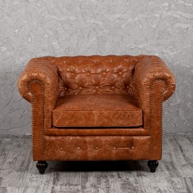 Кресло кожаное Лофт Честер (кожа буйвола) в Покровске - pokrovsk.katalogmebeli.com | фото 7
