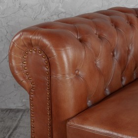 Кресло кожаное Лофт Честер (кожа) в Покровске - pokrovsk.katalogmebeli.com | фото 3