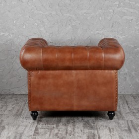 Кресло кожаное Лофт Честер (кожа) в Покровске - pokrovsk.katalogmebeli.com | фото 7