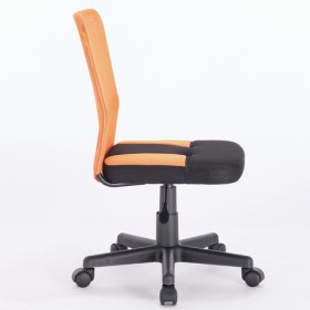 Кресло компактное BRABIX Smart MG-313 (черный, оранжевый) в Покровске - pokrovsk.katalogmebeli.com | фото 2