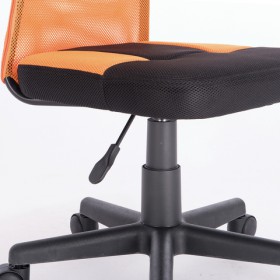 Кресло компактное BRABIX Smart MG-313 (черный, оранжевый) в Покровске - pokrovsk.katalogmebeli.com | фото 5