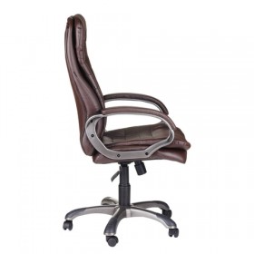 Кресло офисное BRABIX Omega EX-589 (коричневое) в Покровске - pokrovsk.katalogmebeli.com | фото 2