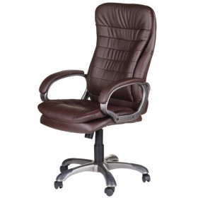Кресло офисное BRABIX Omega EX-589 (коричневое) в Покровске - pokrovsk.katalogmebeli.com | фото 4