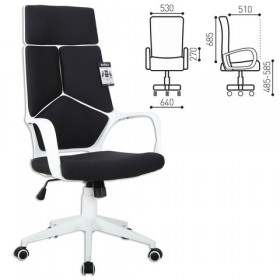 Кресло офисное BRABIX Prime EX-515 (черная ткань) в Покровске - pokrovsk.katalogmebeli.com | фото 1