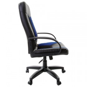 Кресло офисное BRABIX Strike EX-525 (сине-черный) в Покровске - pokrovsk.katalogmebeli.com | фото 2