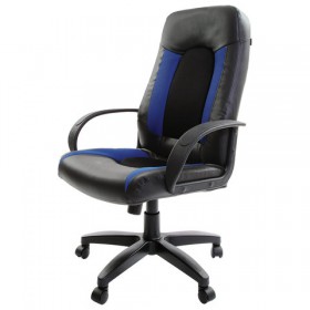 Кресло офисное BRABIX Strike EX-525 (сине-черный) в Покровске - pokrovsk.katalogmebeli.com | фото 5