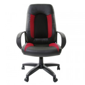 Кресло офисное BRABIX Strike EX-525 (черно-красный) в Покровске - pokrovsk.katalogmebeli.com | фото 2