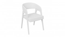 Кресло «Техас 1» (Белый матовый/Экокожа Белый №66) в Покровске - pokrovsk.katalogmebeli.com | фото