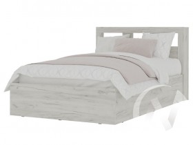 Кровать 1,2 МС Гранд (дуб крафт белый) в Покровске - pokrovsk.katalogmebeli.com | фото