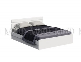Кровать Нэнси New 1,6м (Белый/белый глянец) в Покровске - pokrovsk.katalogmebeli.com | фото
