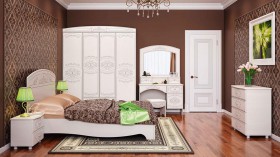 Модульная спальня Каролина в Покровске - pokrovsk.katalogmebeli.com | фото 1