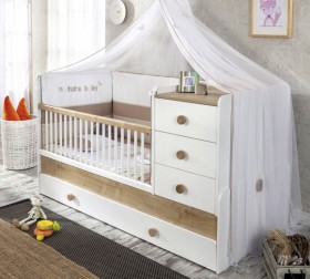 NATURA BABY Детская кровать-трансформер 20.31.1015.00 в Покровске - pokrovsk.katalogmebeli.com | фото