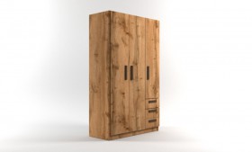 Шкаф 3-х створчатый с ящиками Шервуд (Дуб Вотан) в Покровске - pokrovsk.katalogmebeli.com | фото
