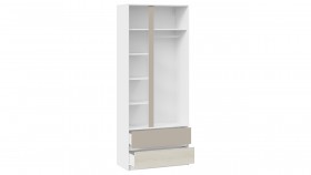 Шкаф для одежды комбинированный «Сканди» Дуб Гарден/Белый/Глиняный серый в Покровске - pokrovsk.katalogmebeli.com | фото 5