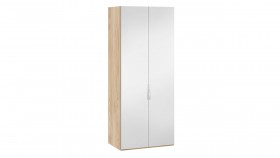 Шкаф для одежды с 2 зеркальными дверями «Эмбер» Яблоня Беллуно в Покровске - pokrovsk.katalogmebeli.com | фото