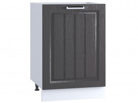 Шкаф нижний 500, ШН 500 (Клен серый/корпус белый) в Покровске - pokrovsk.katalogmebeli.com | фото