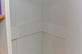 Шкаф угловой «Оксфорд» (Ривьера/Белый с рисунком) в Покровске - pokrovsk.katalogmebeli.com | фото 5