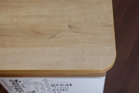 Стол с ящиками «Оксфорд» (Ривьера/Белый с рисунком) в Покровске - pokrovsk.katalogmebeli.com | фото 12