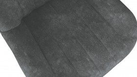 Стул «Марвел» К3 Исп. 2 Черный муар/Микровелюр Wellmart Graphite в Покровске - pokrovsk.katalogmebeli.com | фото 3