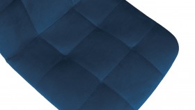 Стул «Райс» К1С Белый/Велюр Confetti Blue в Покровске - pokrovsk.katalogmebeli.com | фото 3