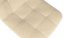 Стул «Райс» К1С Белый/Велюр Confetti Cream в Покровске - pokrovsk.katalogmebeli.com | фото 3