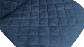 Стул «Ричи» К1С Черный муар/Микровелюр Wellmart Blue в Покровске - pokrovsk.katalogmebeli.com | фото 3