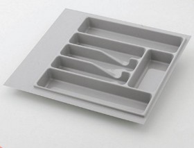 Вкладыш для кухонных принадлежностей, серый, Volpato 300 мм в Покровске - pokrovsk.katalogmebeli.com | фото 1